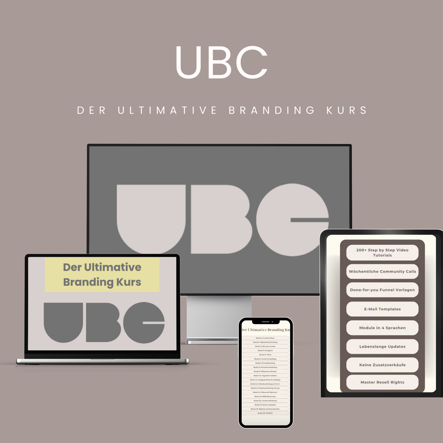 UBC - Der Ultimative Branding Kurs (MRR)